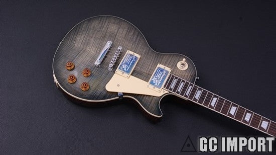 Gibson Les Paul Standard Silver Flamed Chinese Replica